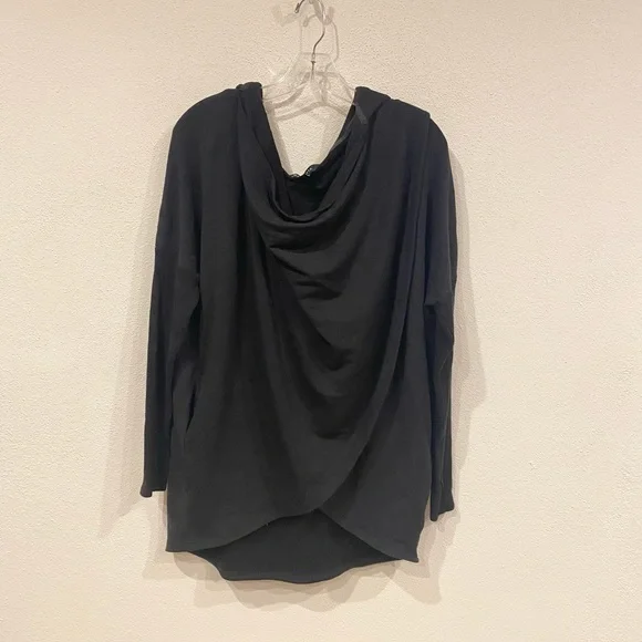 Athleta Purana Wrap Sweatshirt Size Medium Petite EUC - Picture 2 of 5